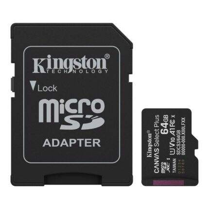 3d32gb.jpg Memoria microSD Kingston Canvas 32gb 100 mb/s