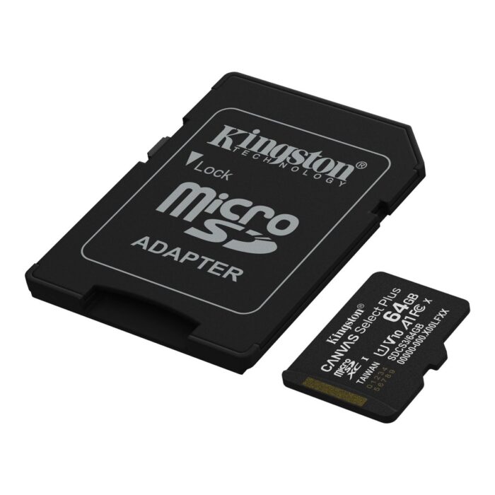 64gbSD.jpg Memoria microSD Kingston Canvas 64gb 100 mb/s
