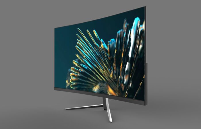 AMT24FH165C-2.jpg Monitor Gamer Curvo Led 24" 165hz Ips Sin Marco Hdmi Dp 1080