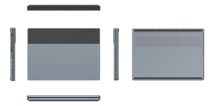 Notebook AMT Doble Pantalla i3-1215U 16GB 256GB Win11