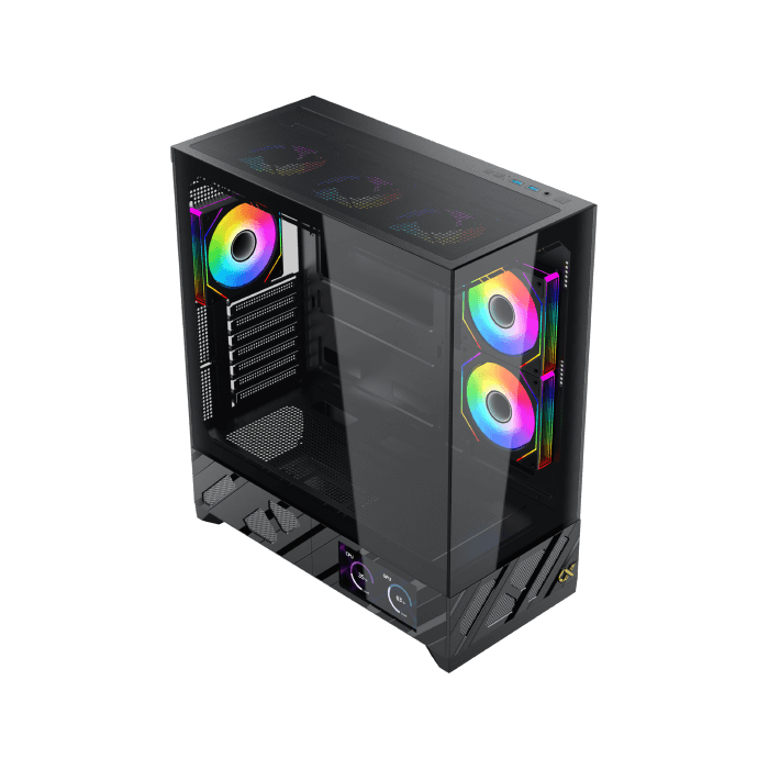 Alphard-ProB.png Gabinete Gamer Xigmatek Alphard Pro 6 Fan ARGB LCD