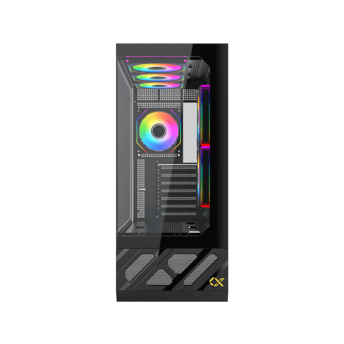 Alphard-ProC.png Gabinete Gamer Xigmatek Alphard Pro 6 Fan ARGB LCD