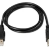 CABLEIMPRESORA5M.webp Cable Usb 2.0 5mts Para Impresora Y Escáner Usb A/b Negro