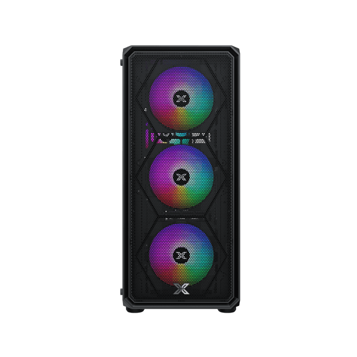 DUO-XB.png Gabinete Gamer Xigmatek Duo X con 4 Fanes RGB