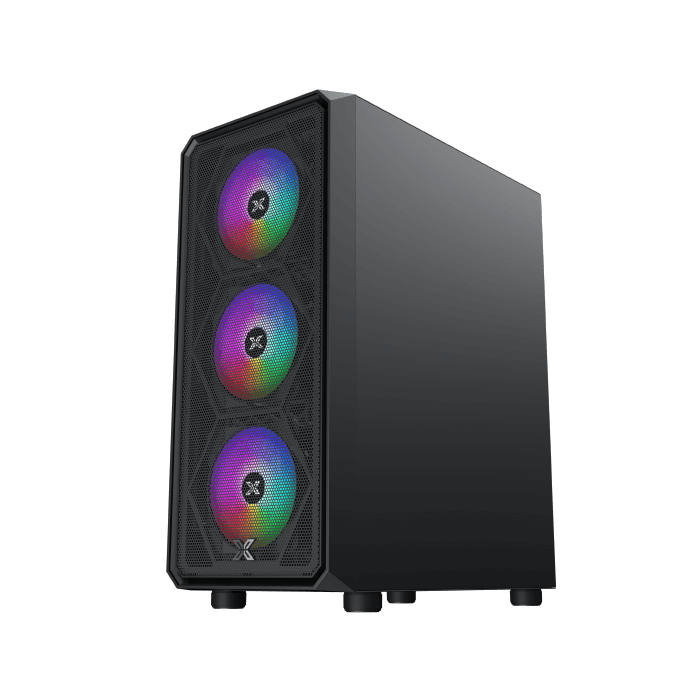 DUO-XC.png Gabinete Gamer Xigmatek Duo X con 4 Fanes RGB