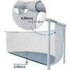 D_629293-MLU48010656783_102021-O.jpg Piscina 26788 Intex Rectangular 4x2x1 Mts Bomba Y Escalera
