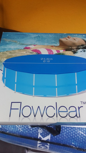 Cobertor Bestway Para Piscina Estructural 5.49mts