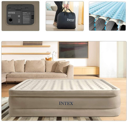 D_640347-MLU51527564835_092022-O.jpg Colchon Sommier Intex Autoinflable Queen Size 220v