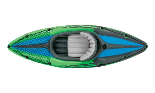 D_645208-MLU71737939864_092023-O.jpg Kayak Inflable Intex Challenger K1 Una Persona Remo Aluminio