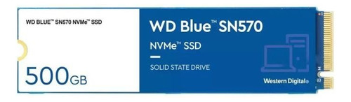 D_645539-MLU74006747302_012024-O.jpg Disco Solido Ssd Western Wd 500gb Nvme Pcie M2 Blue Sn570