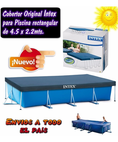 D_662974-MLU31243225521_062019-O.jpg Cobertor Tapa Rectangular Intex Para Piscina 4.5 X 2.2mts