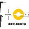 D_689931-MLU77491486647_072024-O.jpg Cargador Notebook Acer Pa-1450-26 A13-045n2a Original 3mm