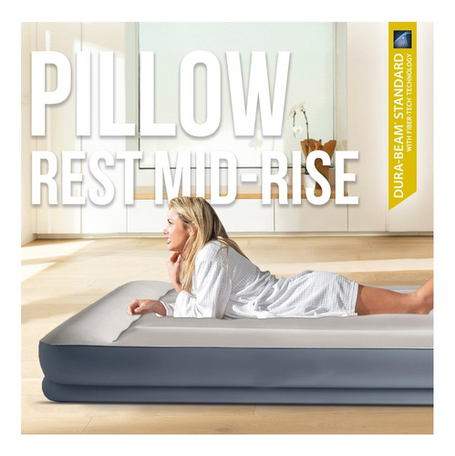 D_695568-MLU73581302696_122023-O.jpg Colchon Electrico Intex Durabeam Pillow Rest 99x191x30 1pza