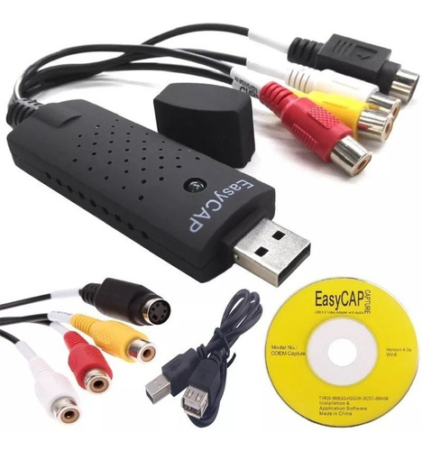 Capturadora de video easycap | Audio y video Usb 2.0