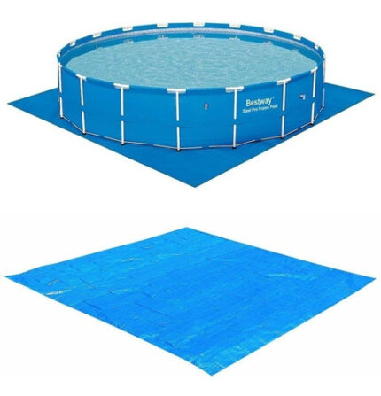 D_715285-MLU31245763288_062019-O.jpg Lona De Piso Bestway 5.79 X 5.79 Mts. Para Piscinas Suelo.