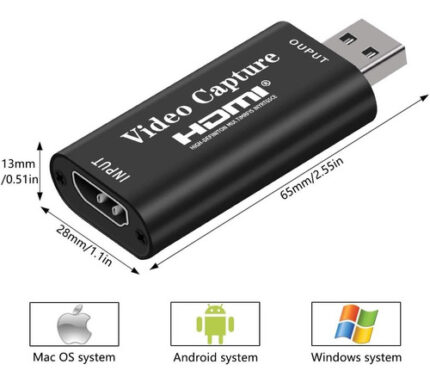 D_719503-MLU49949253039_052022-O.jpg Capturadora HDMI a USB Full HD | Especial para Streaming