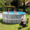 Piscina Intex 457 X 107cm 14614 Lts Prisma Frame Completa