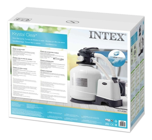 Bomba Con Filtro Arena Intex 12.000 Litros/h.  26652