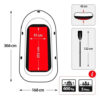 D_738855-MLU51718444047_092022-O.jpg Bote Gomon Intex Excursion 5 Set Remos E Inflador Kayak