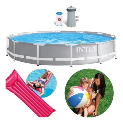 D_744815-MLU51737965491_092022-O.jpg Piscina Intex 6500l 366 X 76 Bomba Filtro Y 2 Super Regalos.