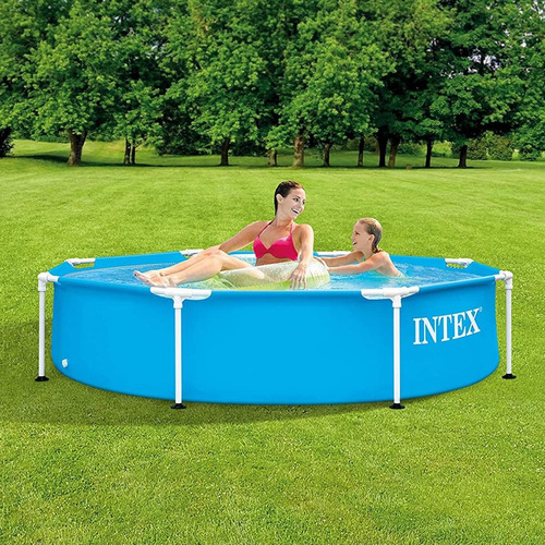 D_747639-MLU72607578879_102023-O.jpg Piscina Intex Estructural Redonda 1828 Litros | 28205