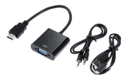 Adaptador HDMI a VGA Full HD | Conectá tu PS4 al Monitor