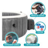 D_754293-MLU71738482578_092023-O.jpg Intex Jacuzzi Hidromasaje 6 Personas Inflable Pure Spa -nodo