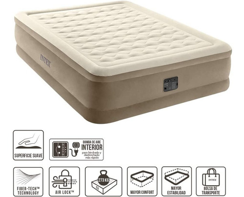 D_755547-MLU51527653662_092022-O.jpg Colchon Sommier Intex Autoinflable Queen Size 220v