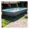 D_799631-MLA46144265423_052021-O.jpg Piscina Estructural Rectangular Intex 26362 Con Capacidad De 31805 Litros De 732cm De Largo X 366cm De Ancho Gris