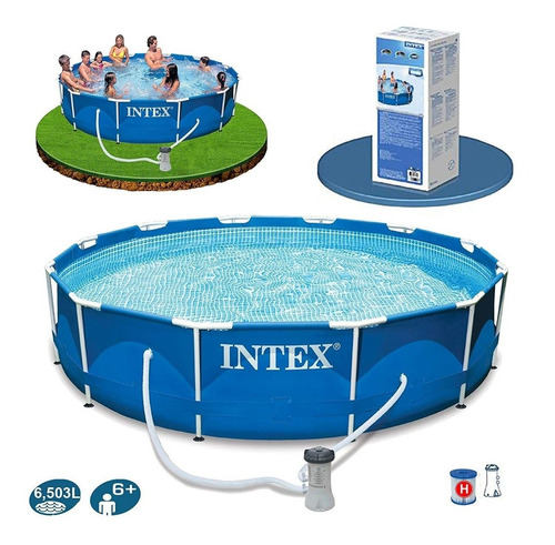 D_800686-MLU32031577208_082019-O.jpg Piscina Intex de 6500 lt 366 X 76 Compra La Mejor Bomba Y Filtro