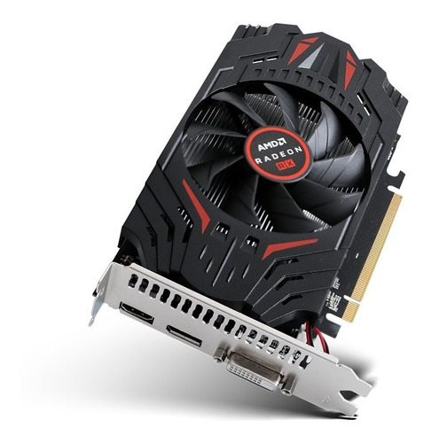 Tarjeta De Video Aceleradora Radeon Rx550 4gb. 128bit. Ddr5