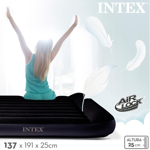D_827294-MLU52650429341_112022-O.jpg Colchon Sommier Intex Autoinflable 1 Plaza Y Media 220v