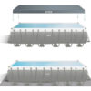 Mega Piscina 32.000lts 7.32 X 3.66 X 1.32mts De Profundidad