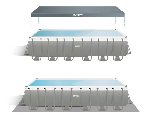Mega Piscina 32.000lts 7.32 X 3.66 X 1.32mts De Profundidad