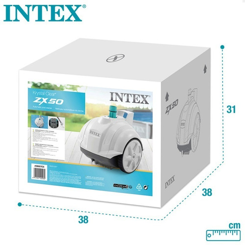Limpiador Robot Para Piscina Intex Krystal Clear Zx50