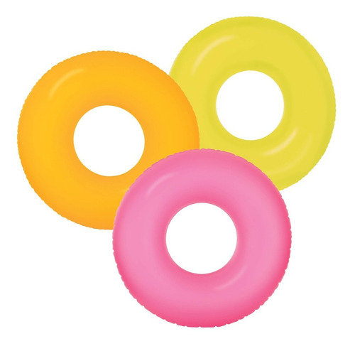 D_861152-MLU52736224735_122022-O.jpg Flotador Inflable Intex Rueda Gomon Piscina 91cm Playa