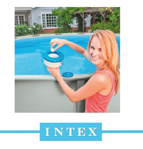 D_873615-MLU71094932806_082023-O.jpg Boya Dosificadora De Cloro Flotante Para Piletas Spa Intex