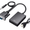 D_874971-MLU74410600466_022024-O.jpg Adaptador VGA a HDMI Full HD | Conectá tu PC a la Tele