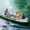 D_875191-MLU51719335541_092022-O.jpg Bote Gomon Intex Seahawk 4 Personas Remos E Inflador Kayak