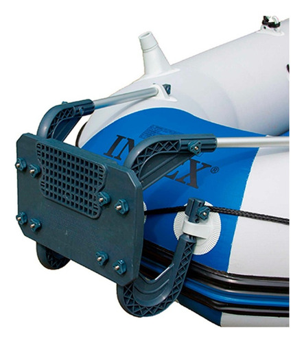 Soporte Motor Para Bote Intex Fuera Borda Base Aluminio