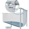 D_884162-MLU47981215954_102021-O.jpg Piscina Intex 4500lt 305x76 Bomba Y Filtro + 2 Super Regalos