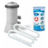 Bomba Intex Original 3785 Lts/h Inc Mangueras Y Filtro