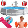 D_901606-MLU51754933104_092022-O.jpg Piscina Intex 4500lt 305x76 Bomba Y Filtro + 2 Super Regalos