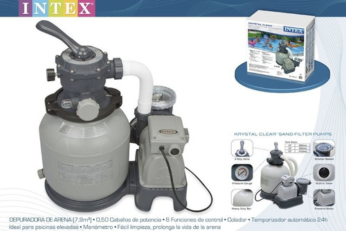 D_912996-MLU28331857187_102018-O.jpg Bomba Intex Con Filtro De Arena 7.900 Litros/h.