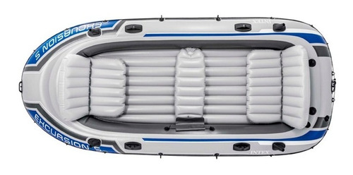 D_921573-MLU51718365371_092022-O.jpg Bote Gomon Intex Excursion 5 Set Remos E Inflador Kayak