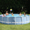 Piscina Intex 457 X 107cm 14614 Lts Prisma Frame Completa