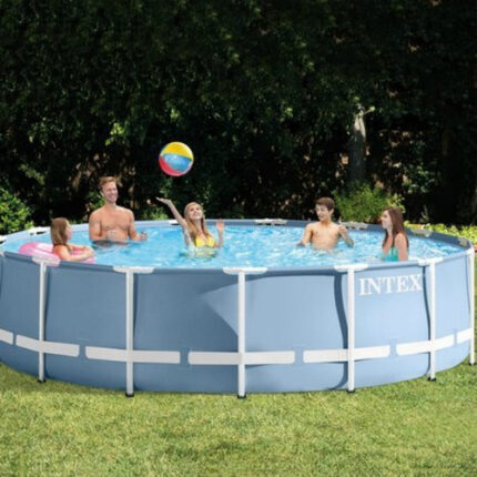 D_951620-MLU33042982426_112019-O.jpg Piscina Intex 457 X 107cm 14614 Lts Prisma Frame Completa