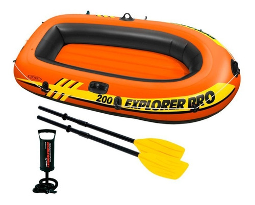 D_959864-MLU51717176276_092022-O.jpg Bote Inflable Gomon Intex Explorer Pro 200 Inflador Y Remo