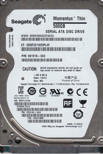 D_978633-MLU30071182969_042019-O.jpg Disco Duro 500gb 7200rpm Con 1 Año Gtia 2.5 Notebook O Pc