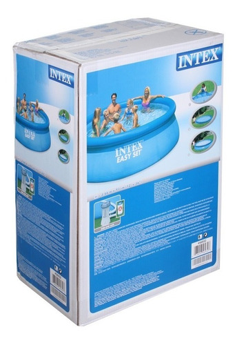 Piscina Gomon Intex 3.66mts X 91cm 6736lts Easy Set C/ Bomba